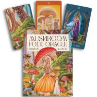 Mushroom Folk Oracle kortos Blue Angel